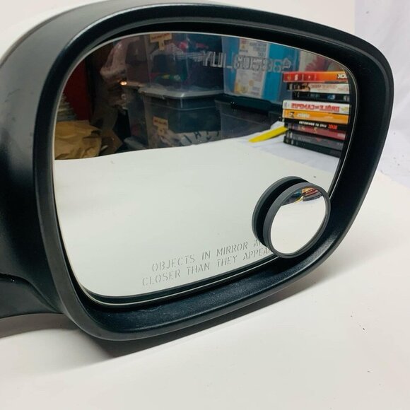 2010 10 BMW X3 E83 LEFT PASSENGER RH SIDE DOOR VIEW MIRROR OEM ( 1 PLUGS ) WHITE - Picture 5 of 6